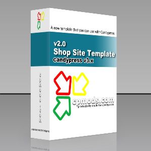Candypress Shop Site Template II